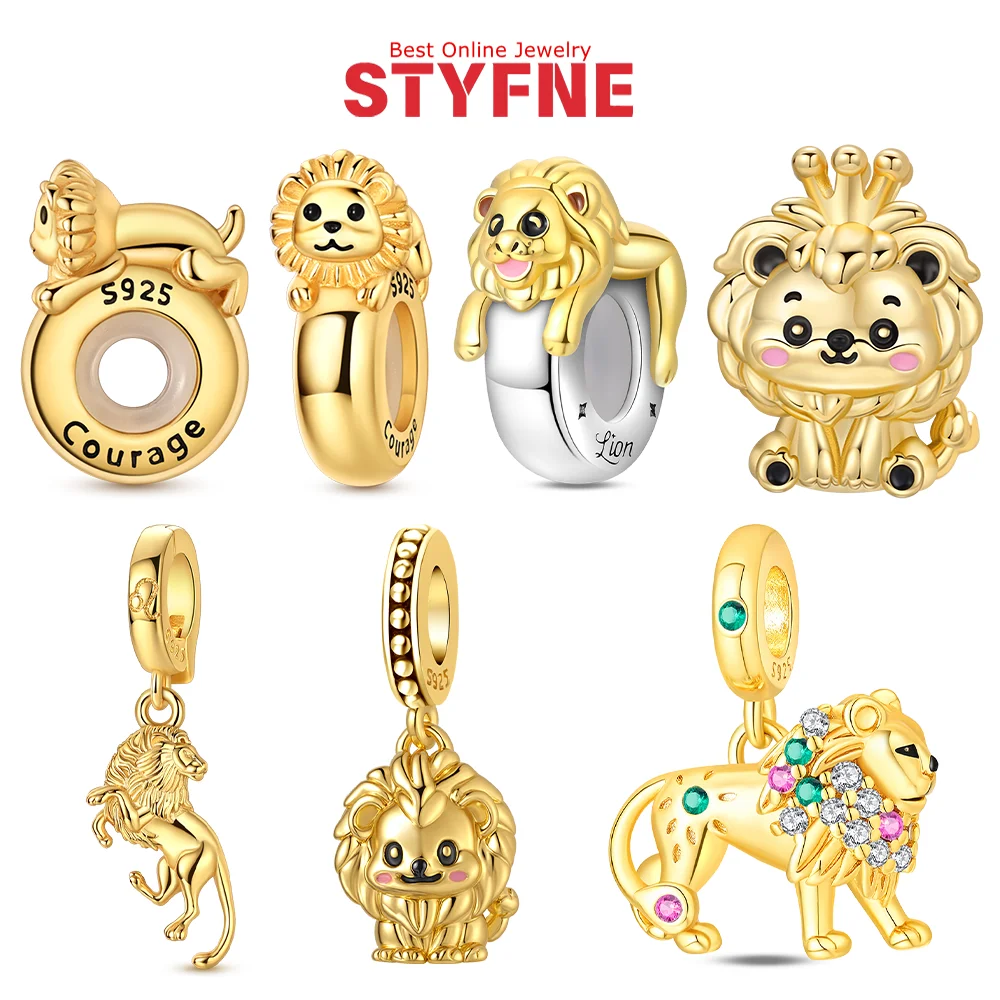 Women Bags Golden - Golden Animals Beads 925 Sterling Silver