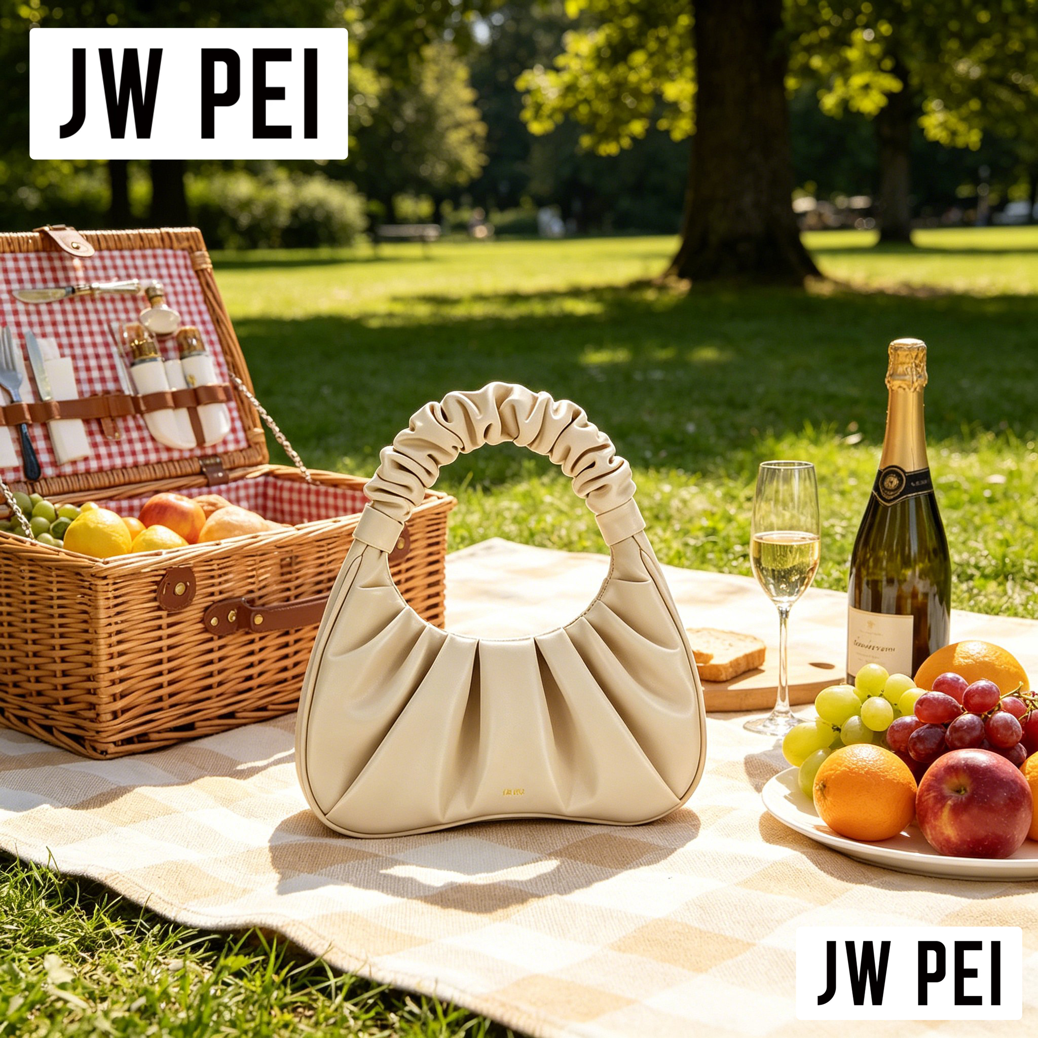 Women Bags Jw Pei - Street Style JW PEI Ruched Cloud