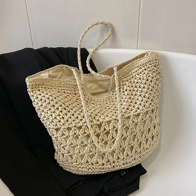 Casual Design Straw Weave Bags - Women Bags Handmade 리뷰 및 가격