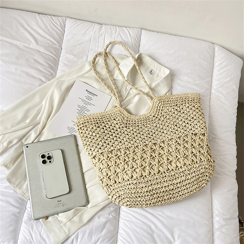 Casual Design Straw Weave Bags - Women Bags Handmade 리뷰 및 가격