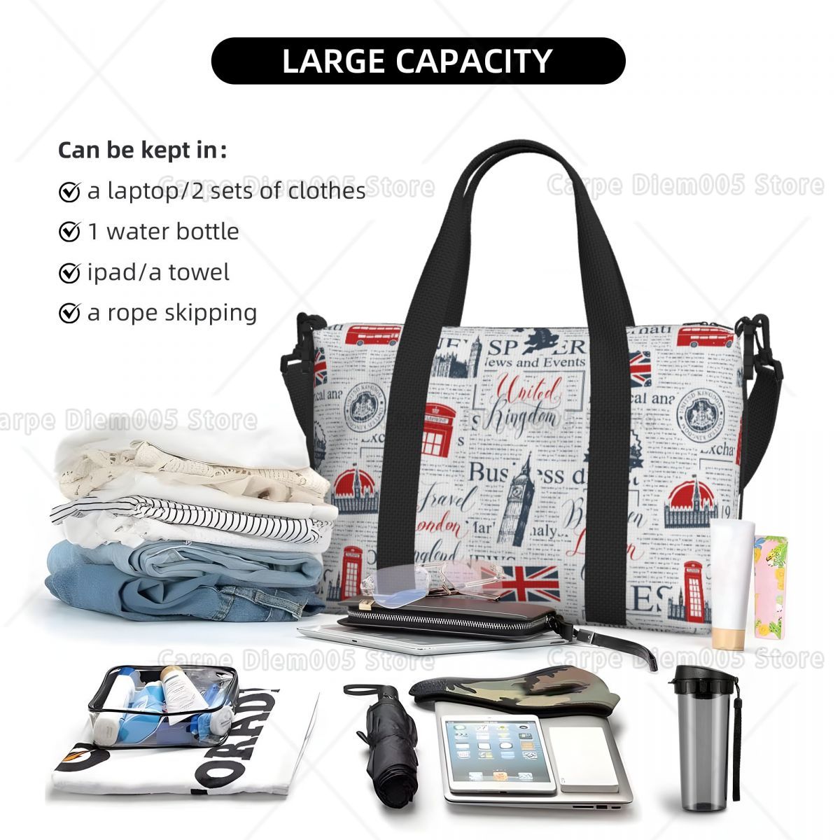 Vintage UK London Newspaper Tr - Women Bags In Uk 리뷰 및 가격