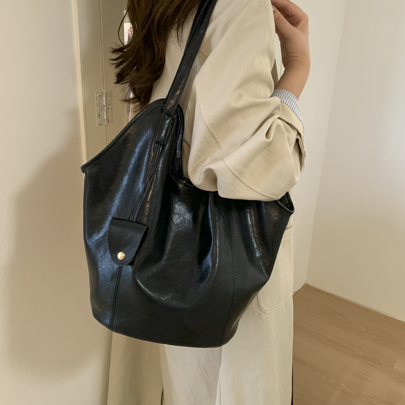 PU Solid Color Sewing Fashion  - Women Bags Branded Sale 리뷰 및 가격