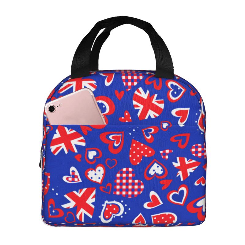 Flag Of The UK Insulated Lunch - Women Bags In Uk 리뷰 및 가격