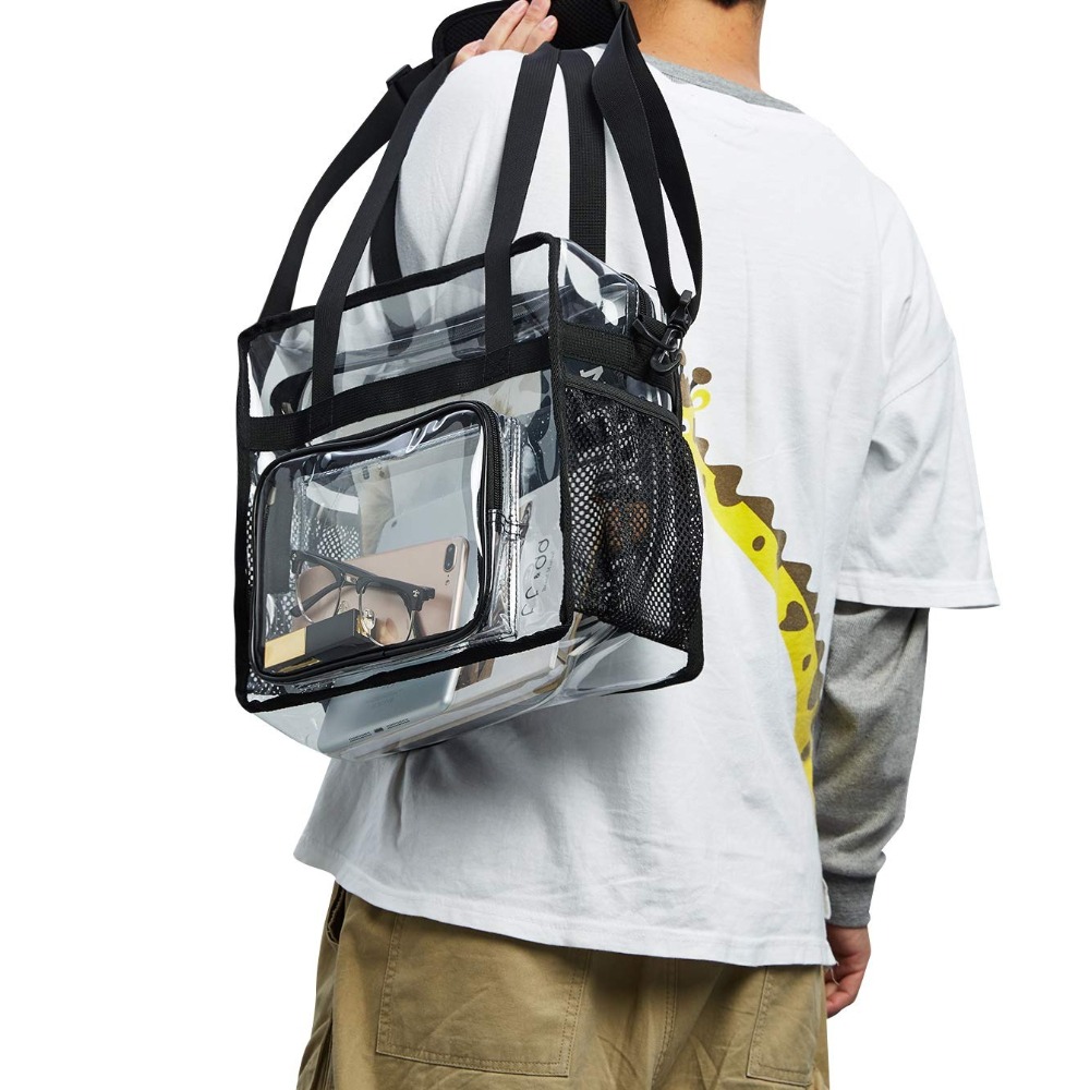 Clear Tote Bag Heavy Duty Plas - Women'S Bag 리뷰 및 가격