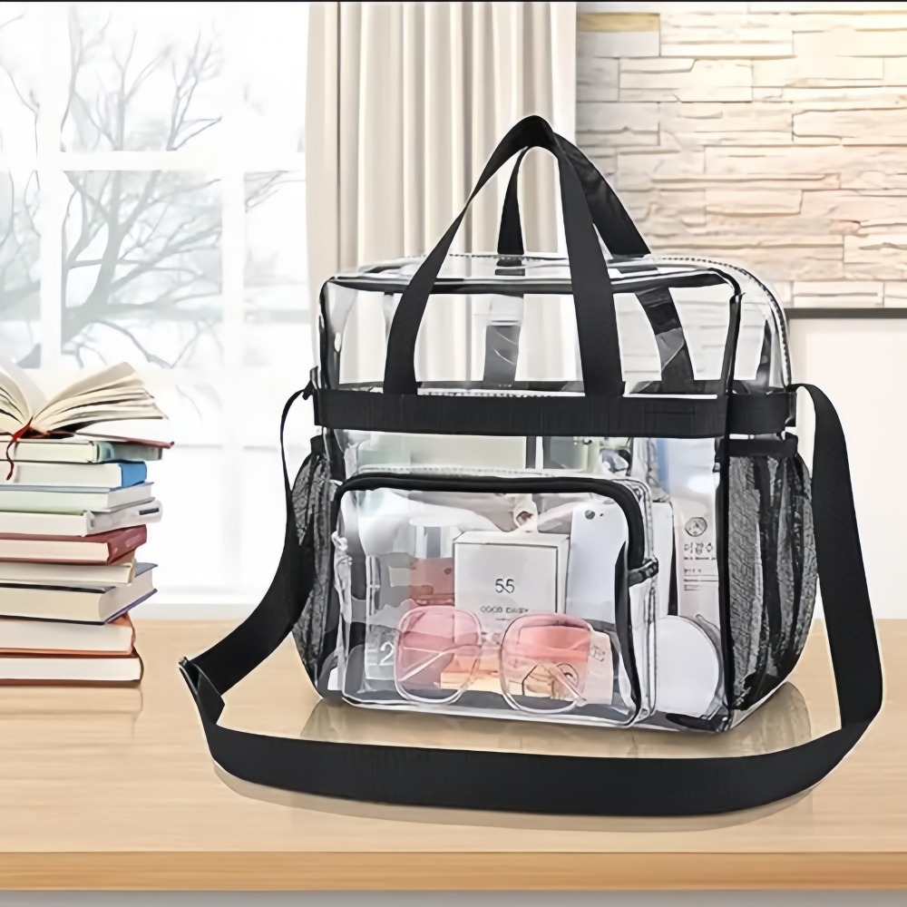 Clear Tote Bag Heavy Duty Plas - Women'S Bag 리뷰 및 가격