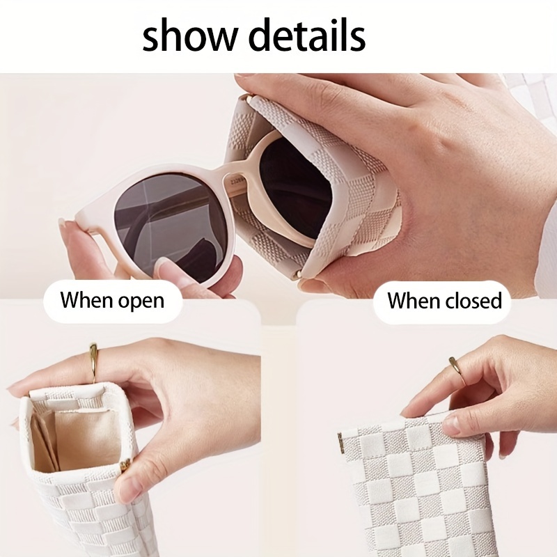 1pc glasses leather storage ba - Women Bags Collection 리뷰 및 가격