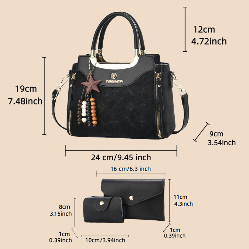Stylish women's handbag, solid - Women Bags Luxury 리뷰 및 가격