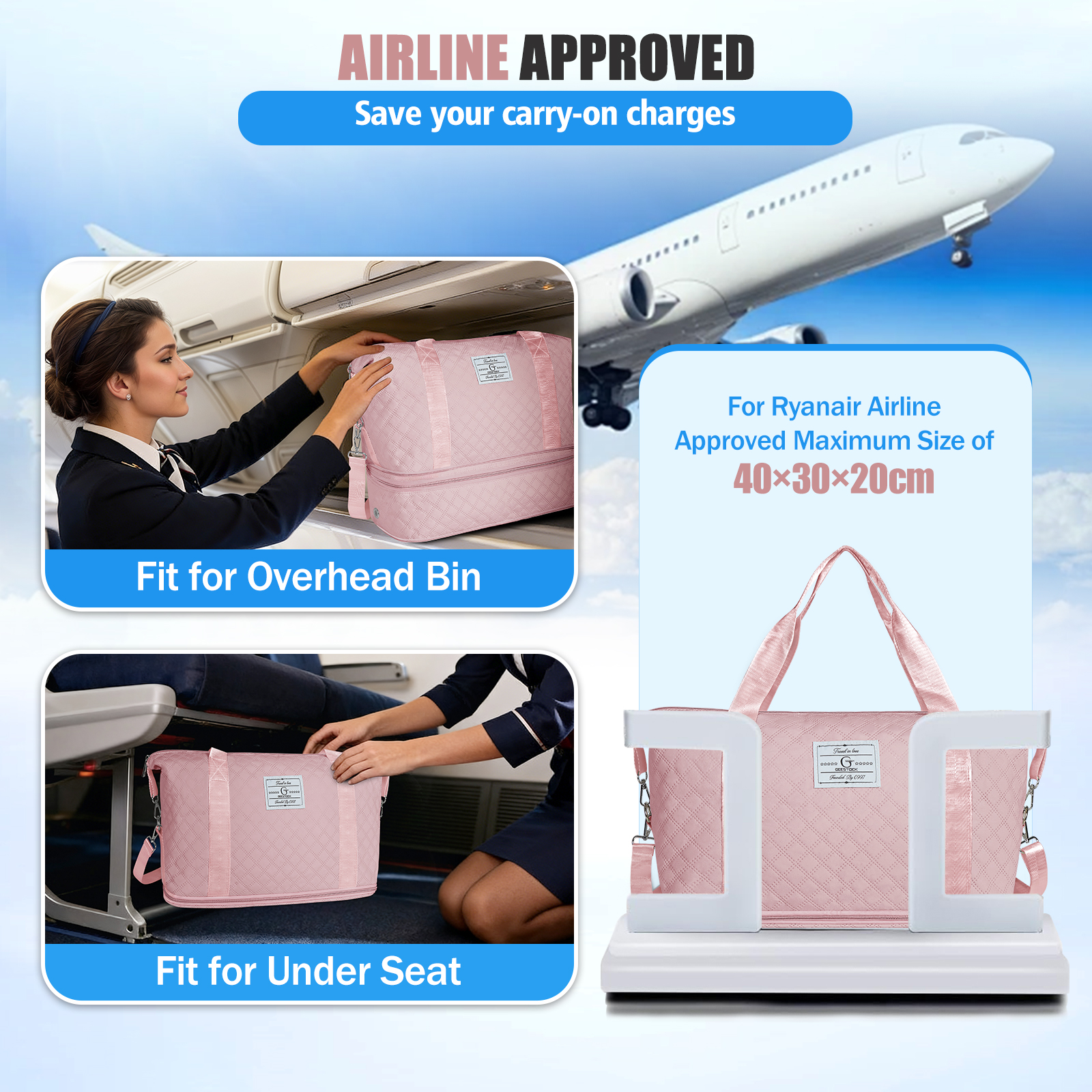Women’s Business Travel Duffel - Women Bags Pk 리뷰 및 가격