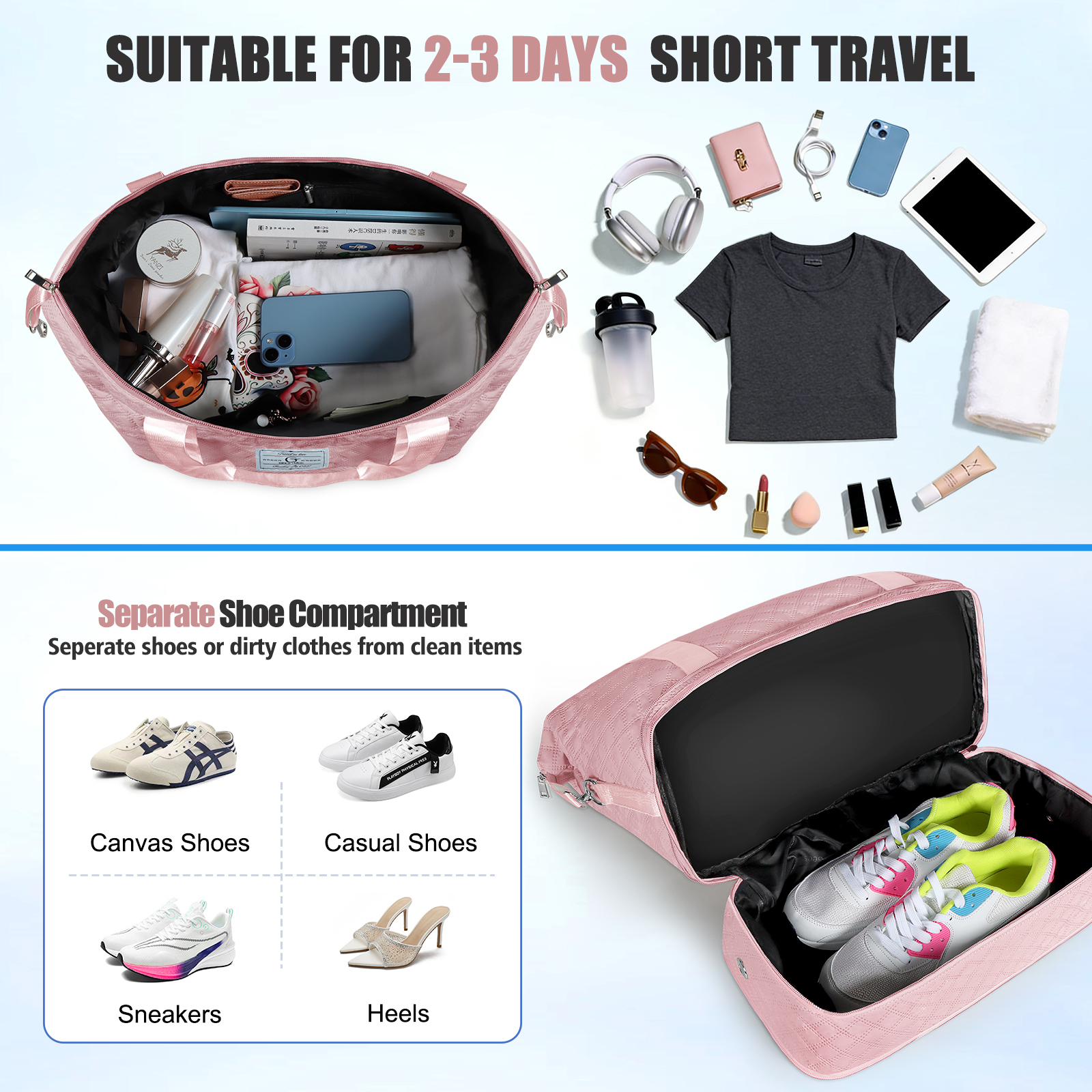 Women’s Business Travel Duffel - Women Bags Pk 리뷰 및 가격