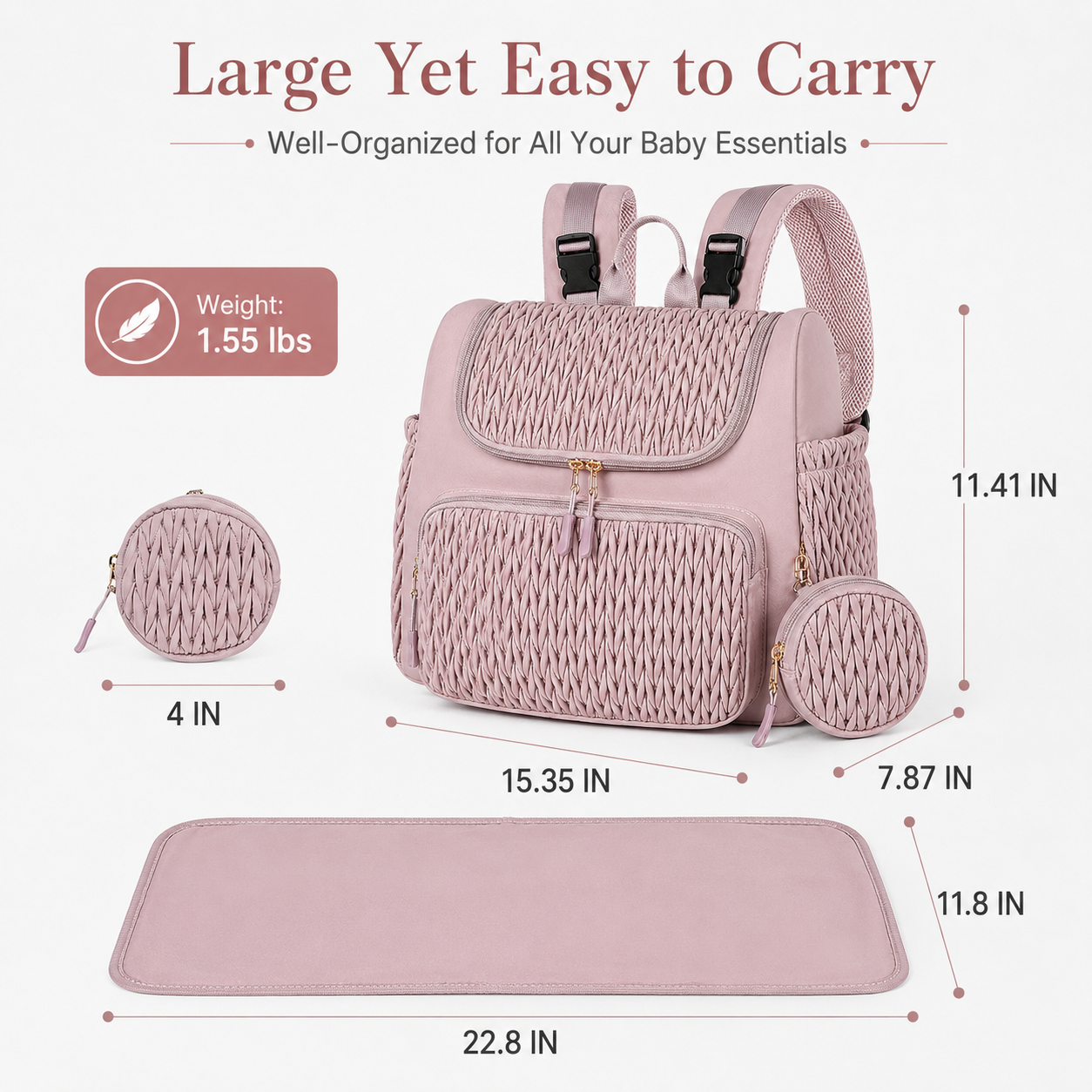 Large Capacity Diaper Bag Back - Women Bags Pk 리뷰 및 가격