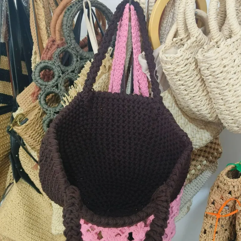 High-end hand-woven straw tote - Women'S Bag 리뷰 및 가격