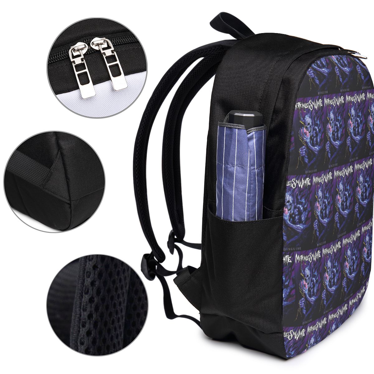 Motionless In White Backpack T - Women Bags College 리뷰 및 가격