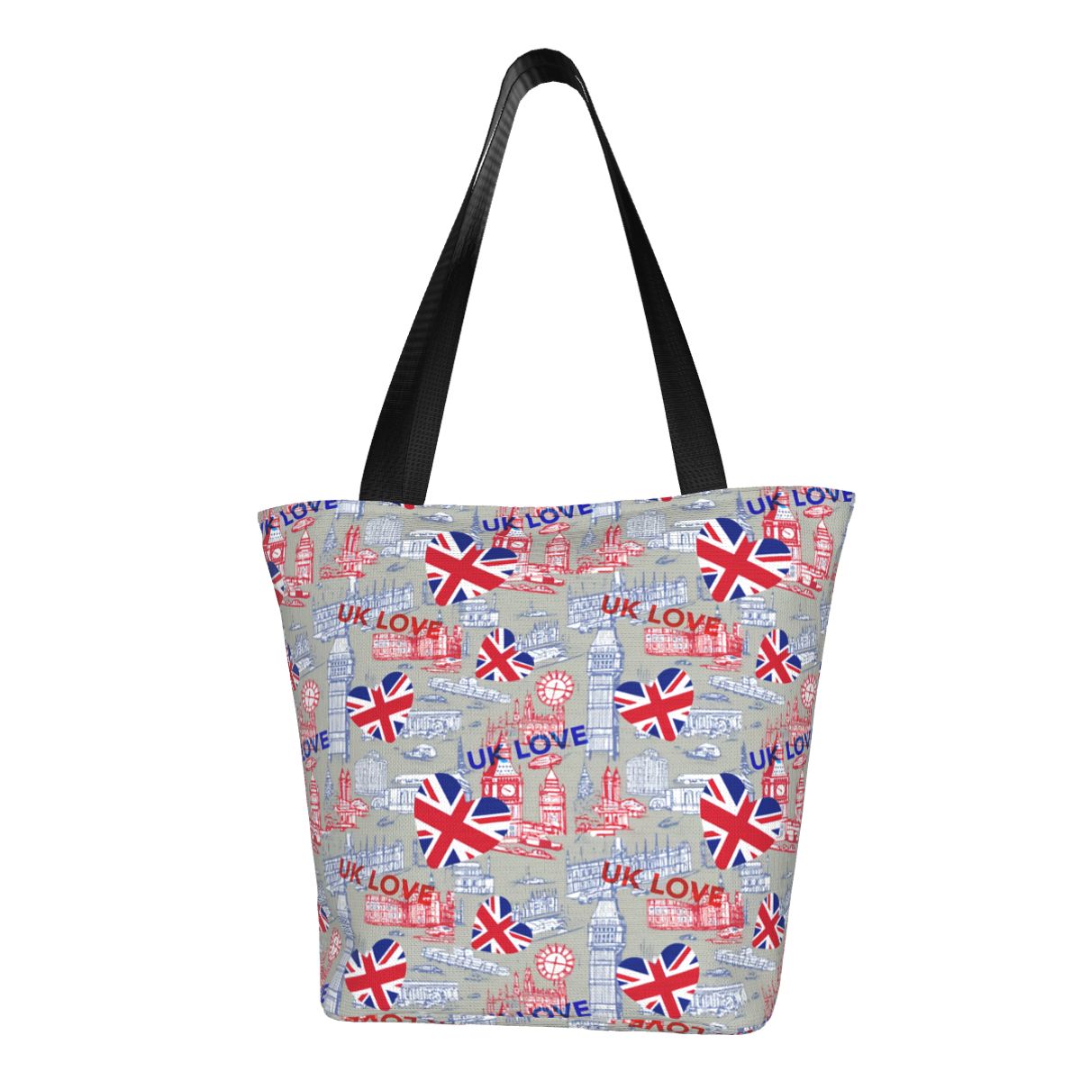 Custom Flag Of The UK Love Gro - Women Bags In Uk 리뷰 및 가격