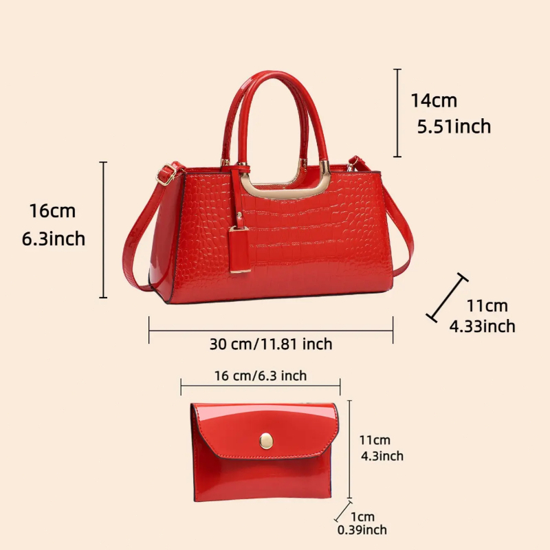 Women's Handbag Set, Light Lux - Women Bags Luxury 리뷰 및 가격