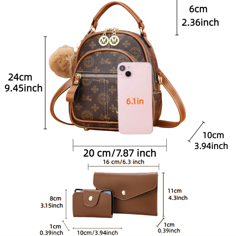 3-piece women's bag set, light - Women Bags Luxury 리뷰 및 가격