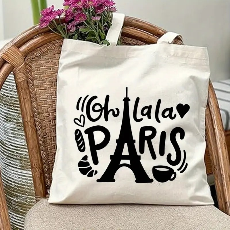 London UK Graphic Canvas Tote  - Women Bags In Uk 리뷰 및 가격