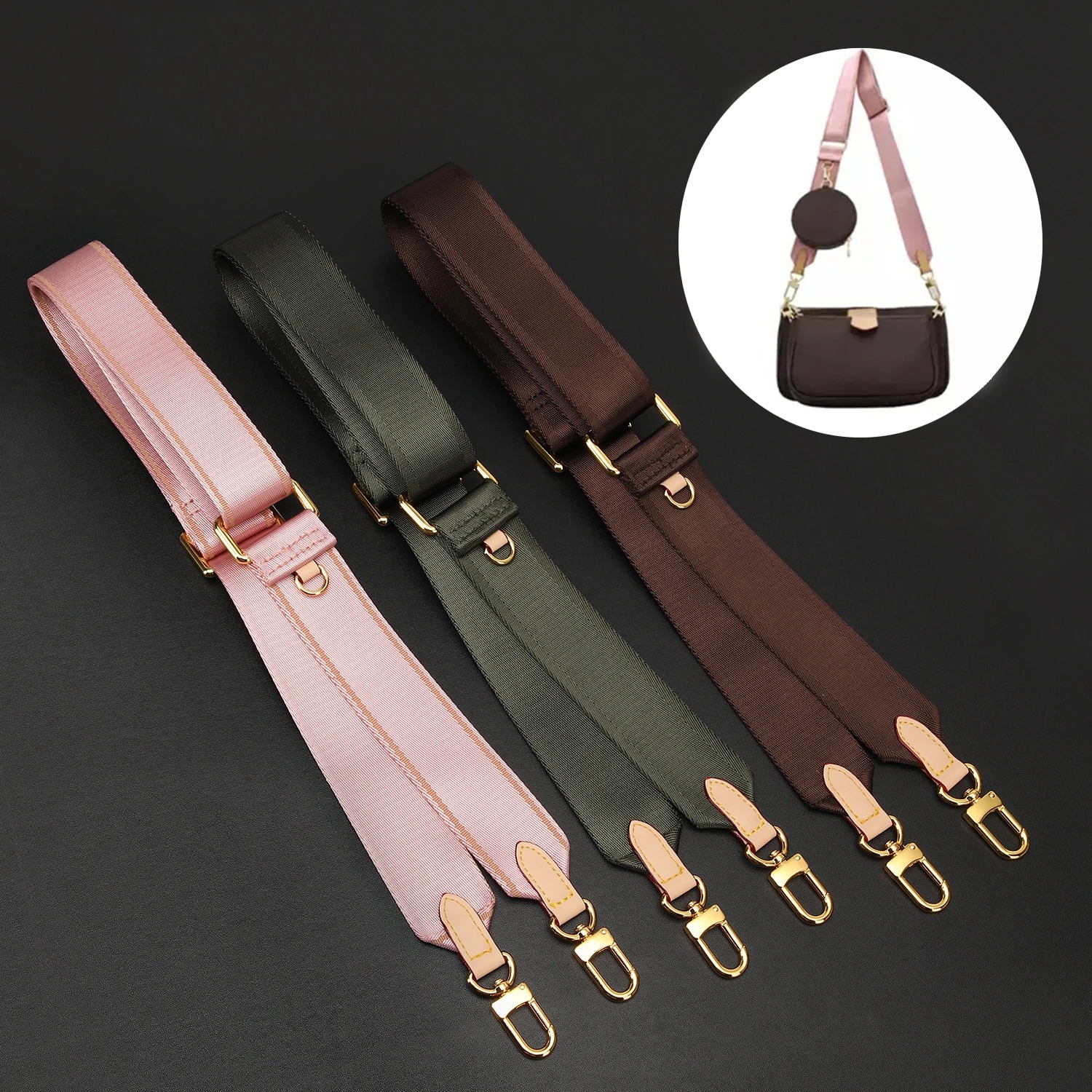Adjustable Canvas Bag Strap Cr - Women Bags Pk 리뷰 및 가격