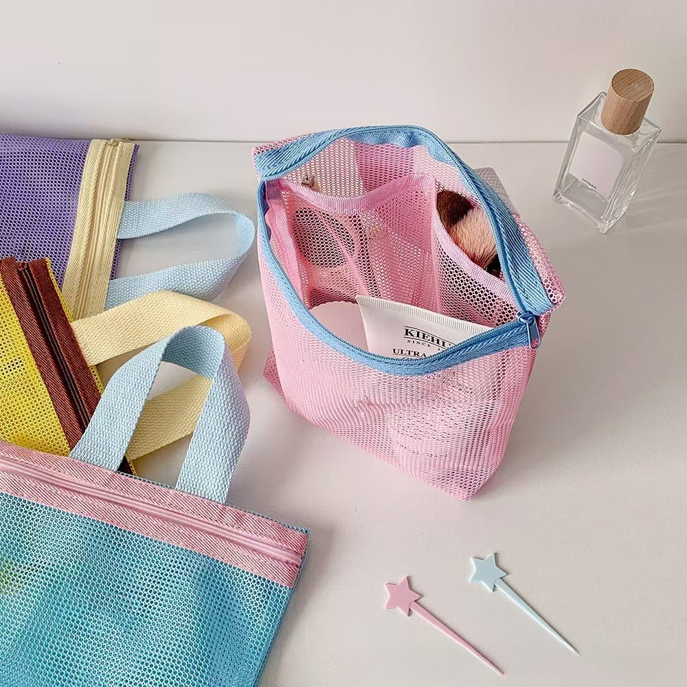 Macaron Color Makeup Organizer - Women'S Bag 리뷰 및 가격