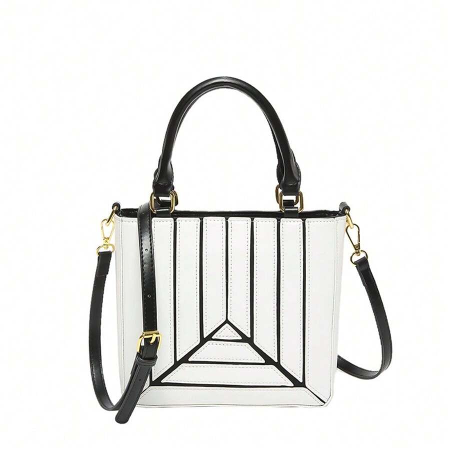 Geometric Panel Structured Top - Top Handle Structured 리뷰 및 가격