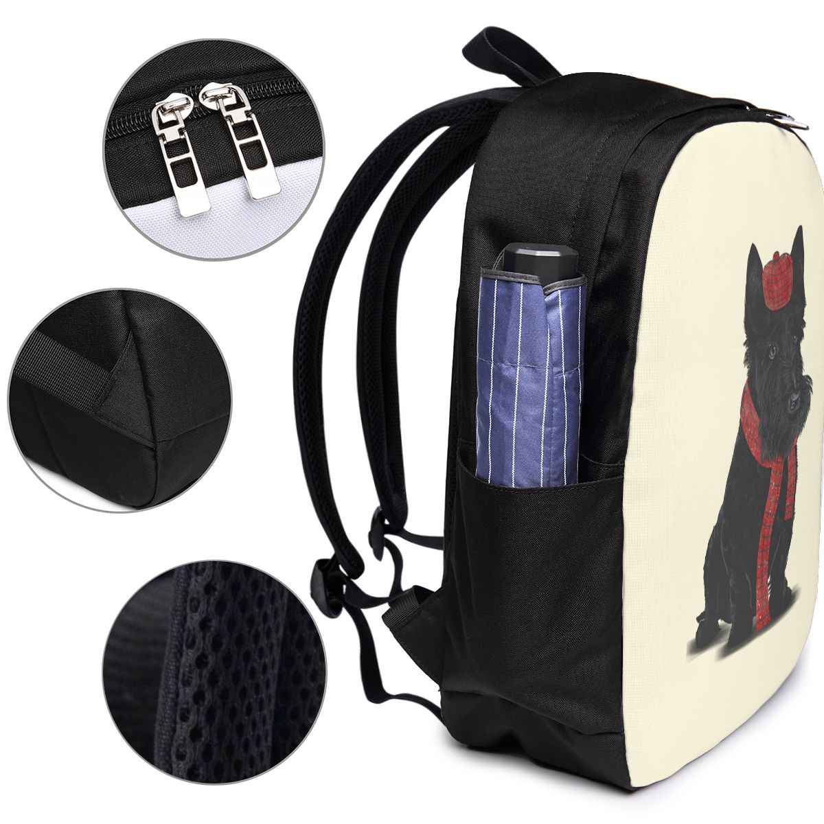 I Love My Scotties Dog 3 Backp - Women Bags College 리뷰 및 가격
