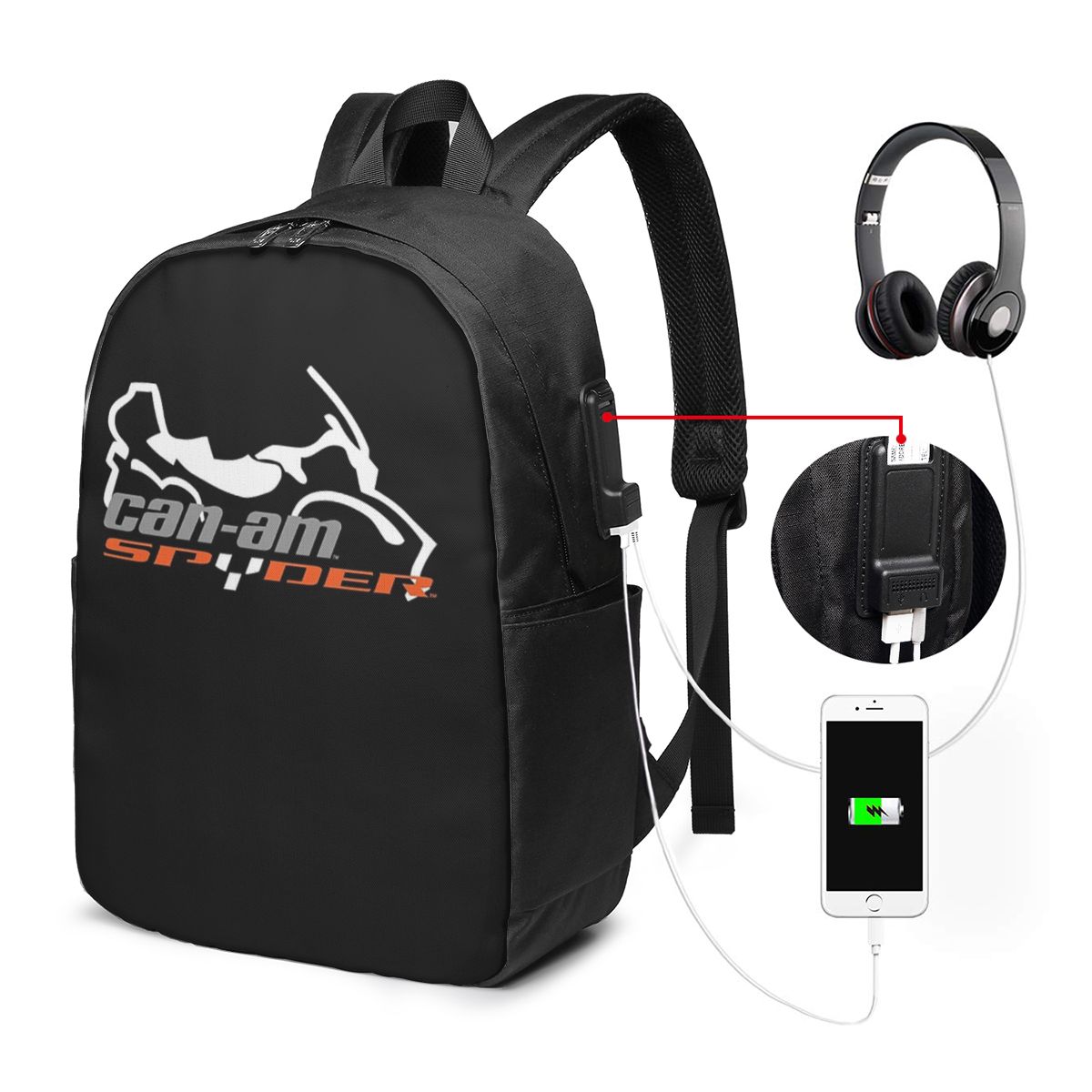 Can-Am BRP Motorcycle Backpack - Women Bags College 리뷰 및 가격