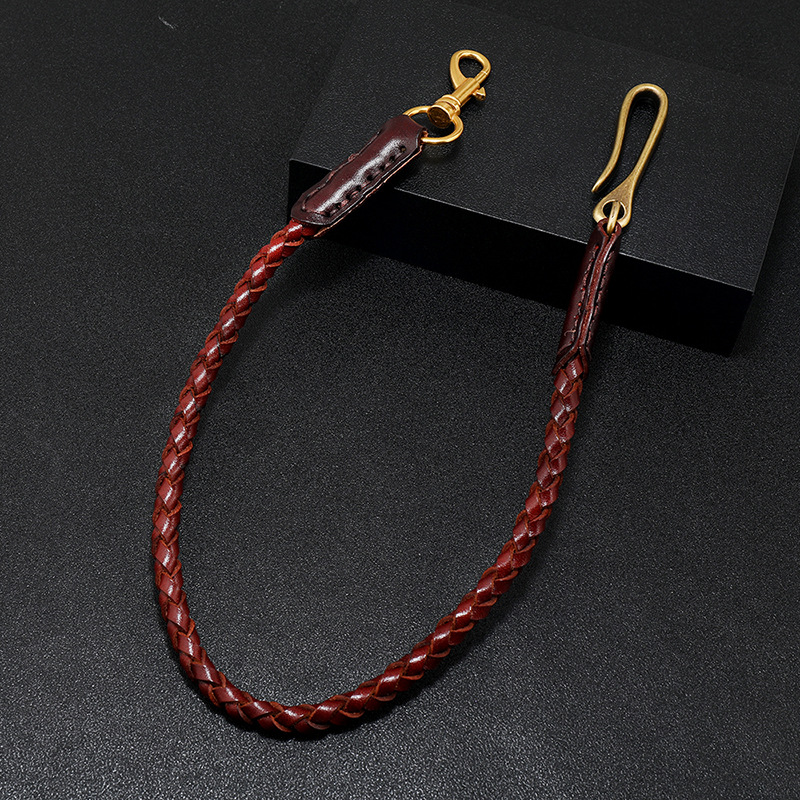 Cowhide Braided Rope Key Rings - Women Bags Pk 리뷰 및 가격