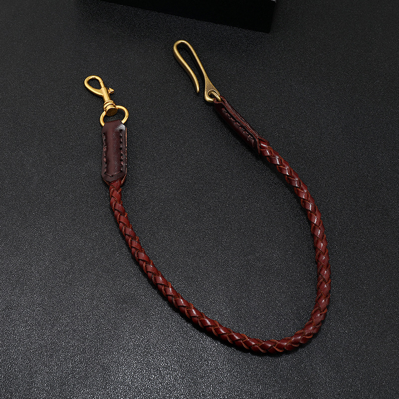 Cowhide Braided Rope Key Rings - Women Bags Pk 리뷰 및 가격