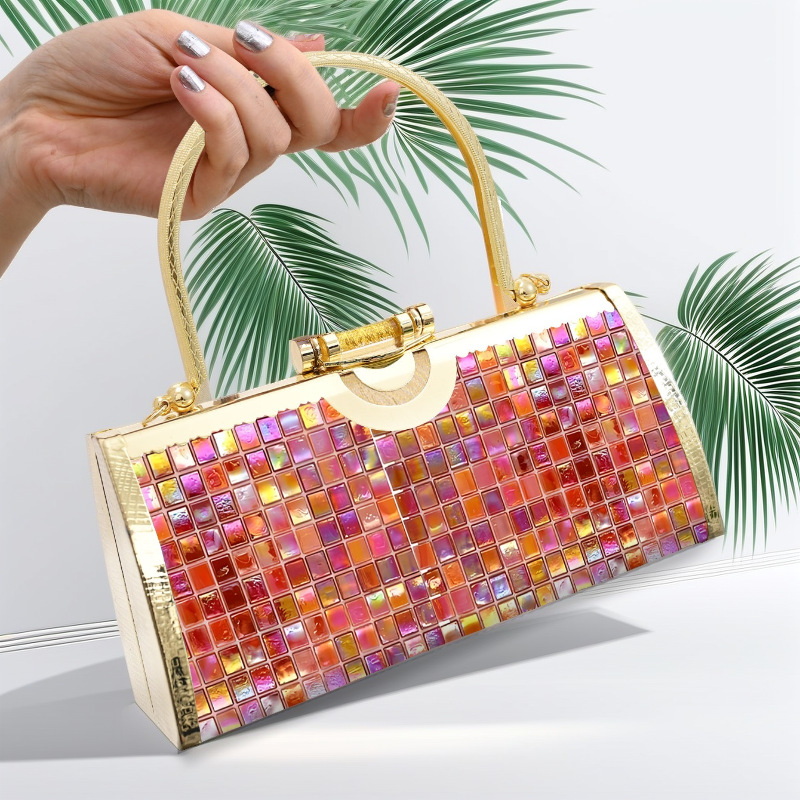 Golden diamond set stage catwa - Women Bags Golden 리뷰 및 가격