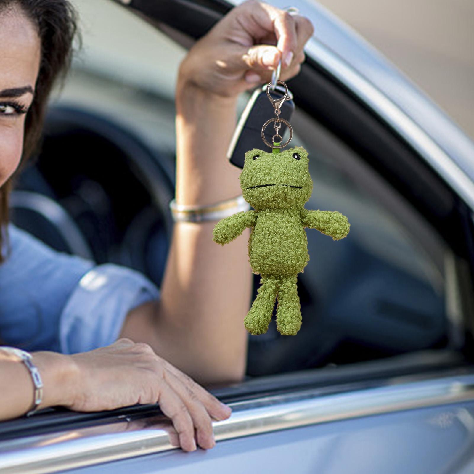 Plush Frog Keychain Bag Charm  - Women Bags Collection 리뷰 및 가격