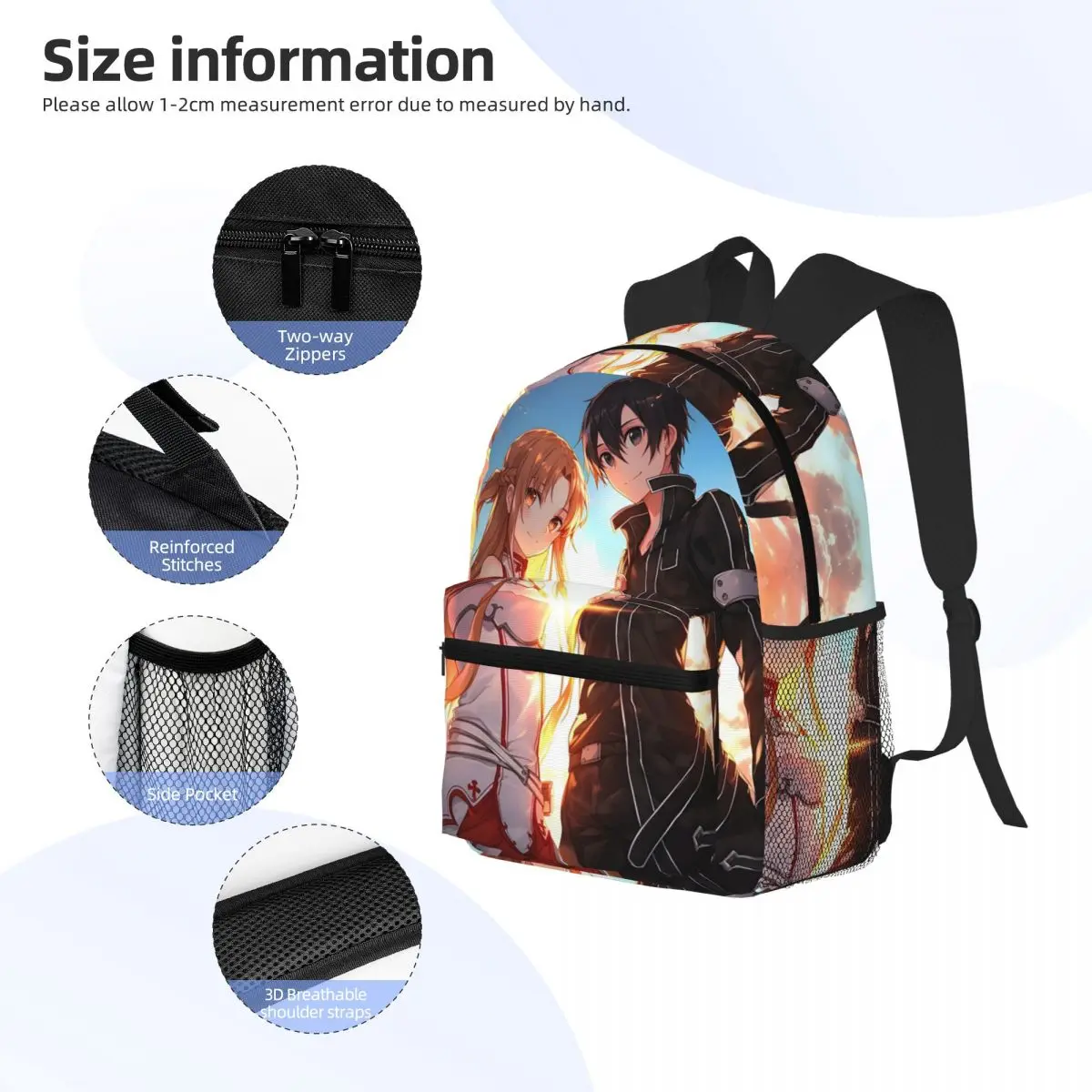 Asuna SAO Cute Anime Girl Swor - Women'S Bag Online 리뷰 및 가격