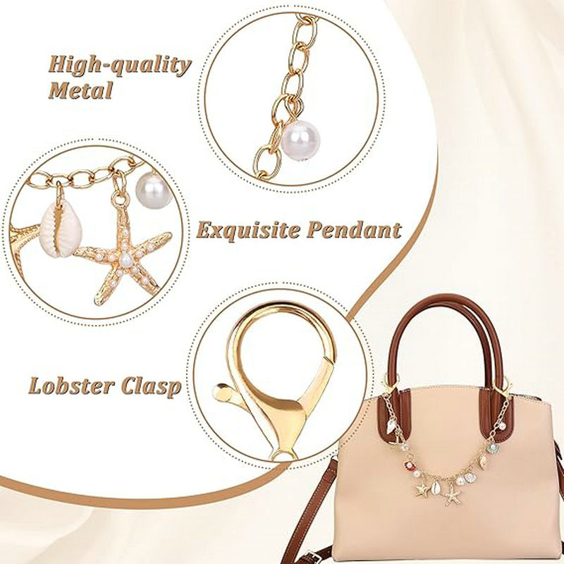 Bag Charms for Handbags Golden - Women Bags Golden 리뷰 및 가격