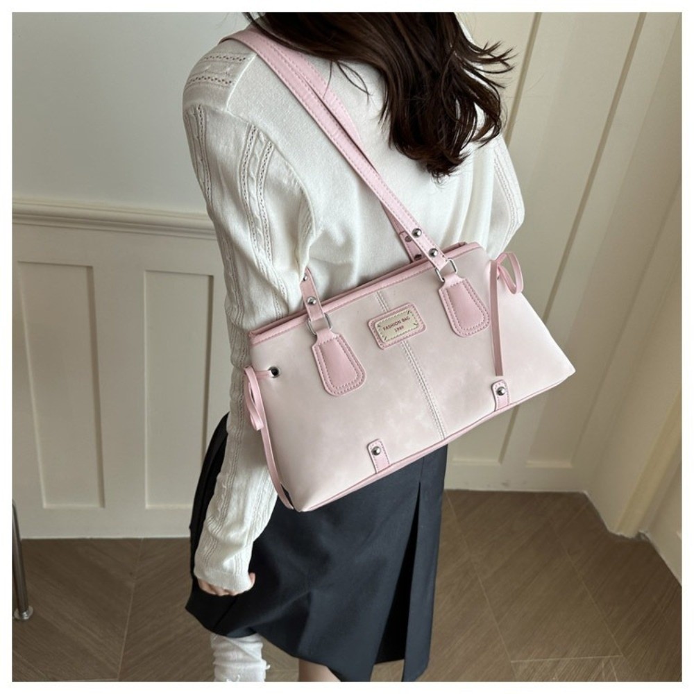 Minimalist Faux Leather Tote B - Top Handle Structured 리뷰 및 가격