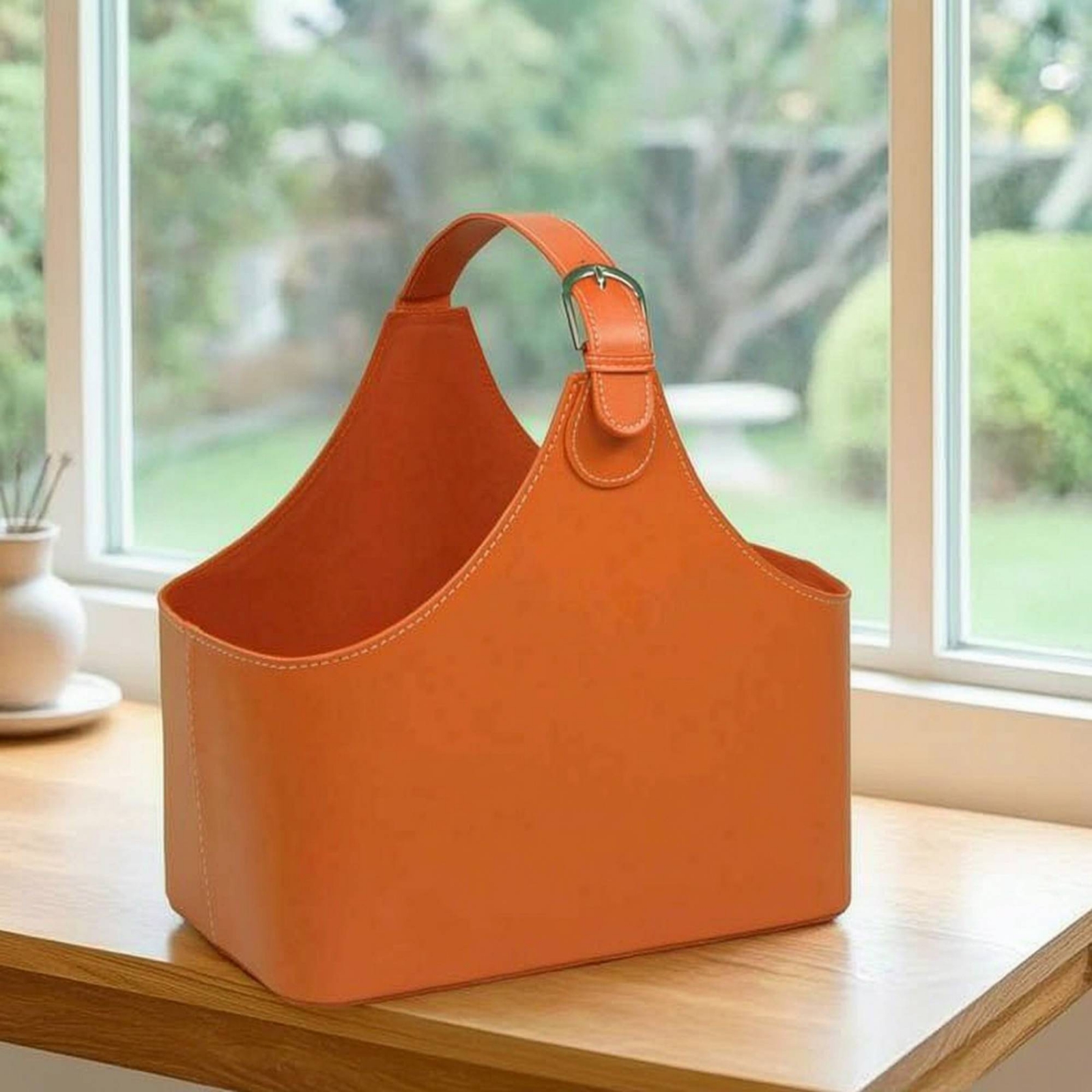 Tote Basket with Handle Struct - Top Handle Structured 리뷰 및 가격
