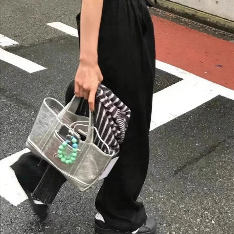 Women Bag Silver Mini Small Sq - Women'S Vogue Bags 리뷰 및 가격