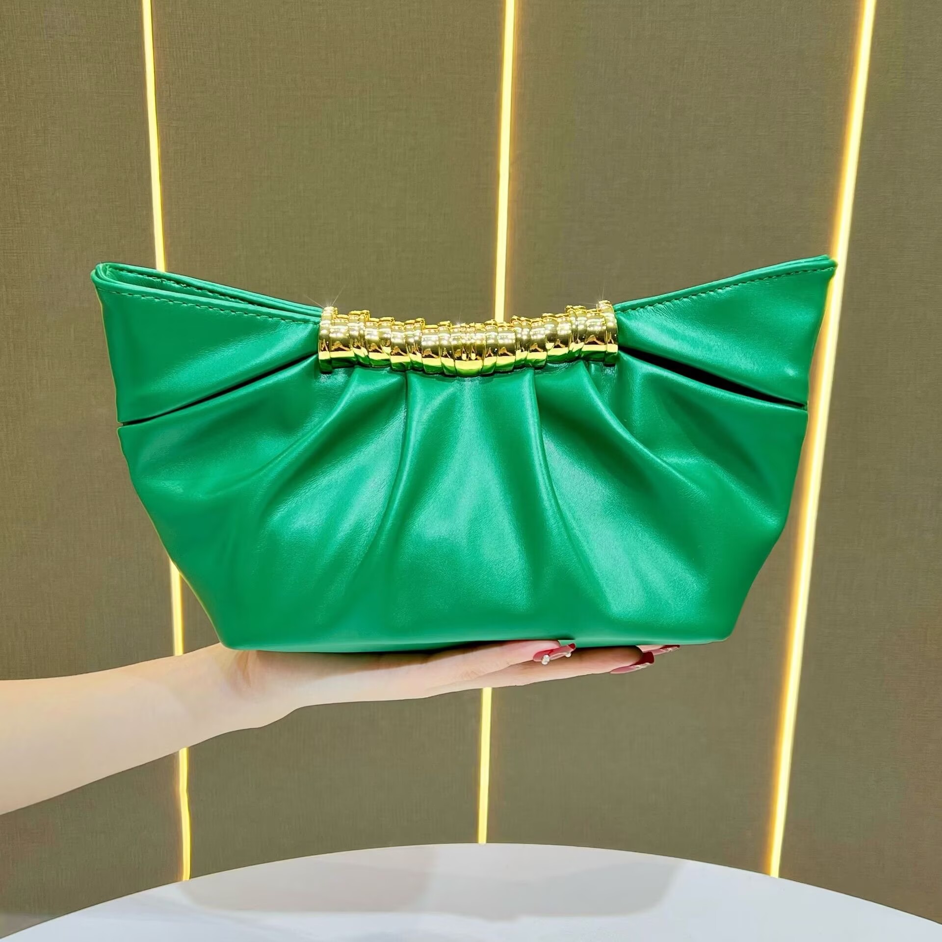 Fashion Golden Women's Bag,Sof - Women Bags Golden 리뷰 및 가격