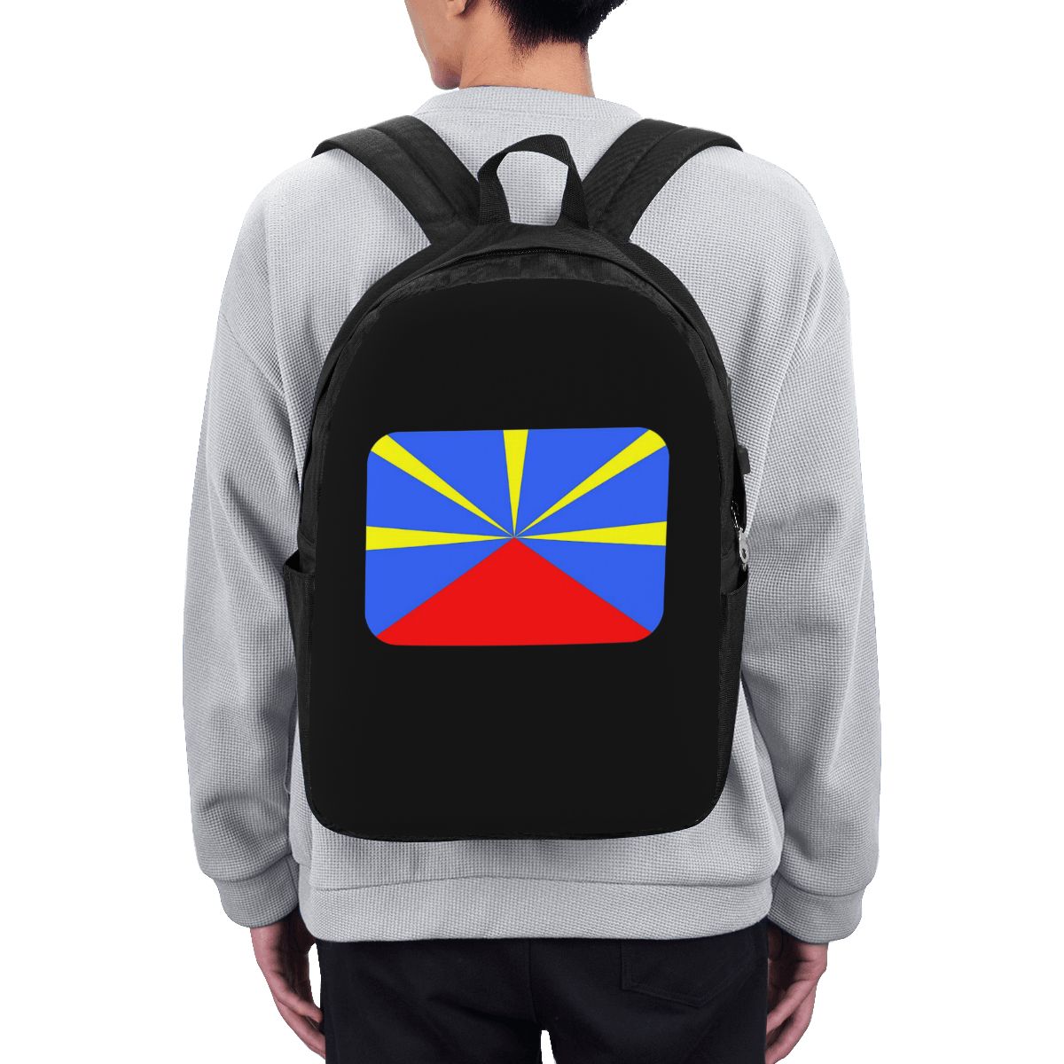 974 Reunion Island Flag Backpa - Women Bags College 리뷰 및 가격