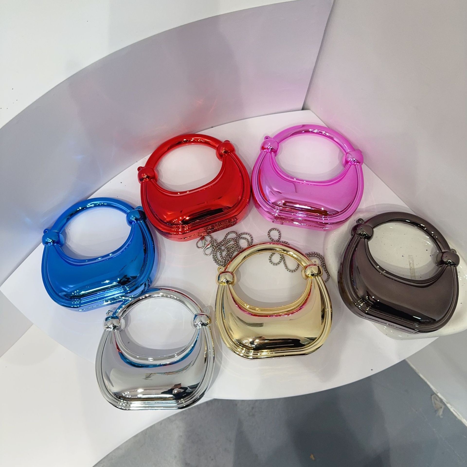 Mini Golden Evening Bag Purses - Women Bags Golden 리뷰 및 가격