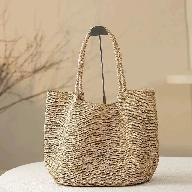 Premium raffia woven tote bag  - Women'S Bag 리뷰 및 가격