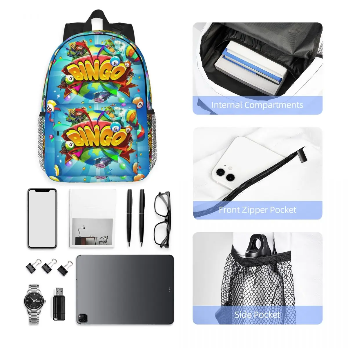 Bingo Online Backpack Student  - Women'S Bag Online 리뷰 및 가격