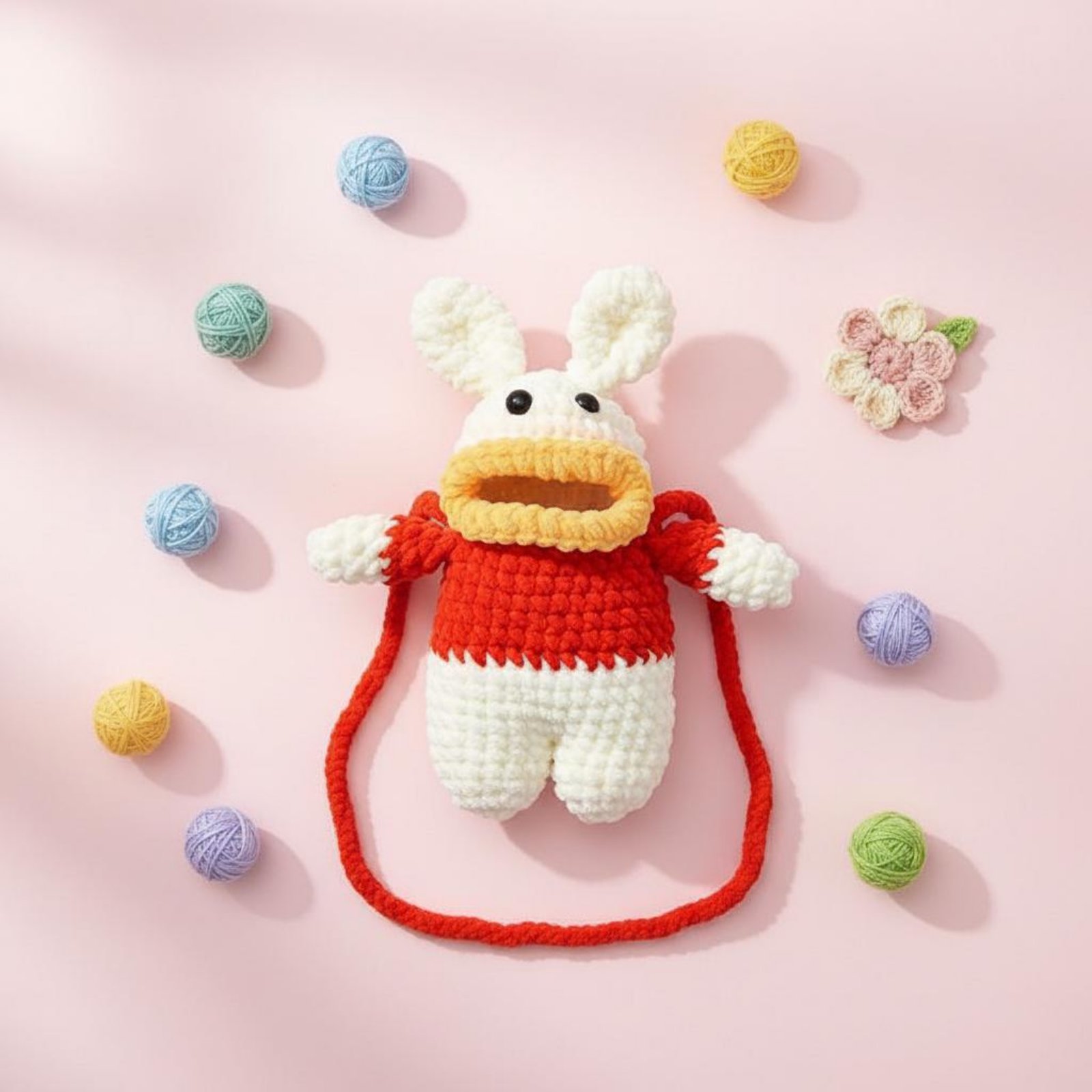 Crochet Frog Phone Bag Crochet - Women Bags Handmade 리뷰 및 가격