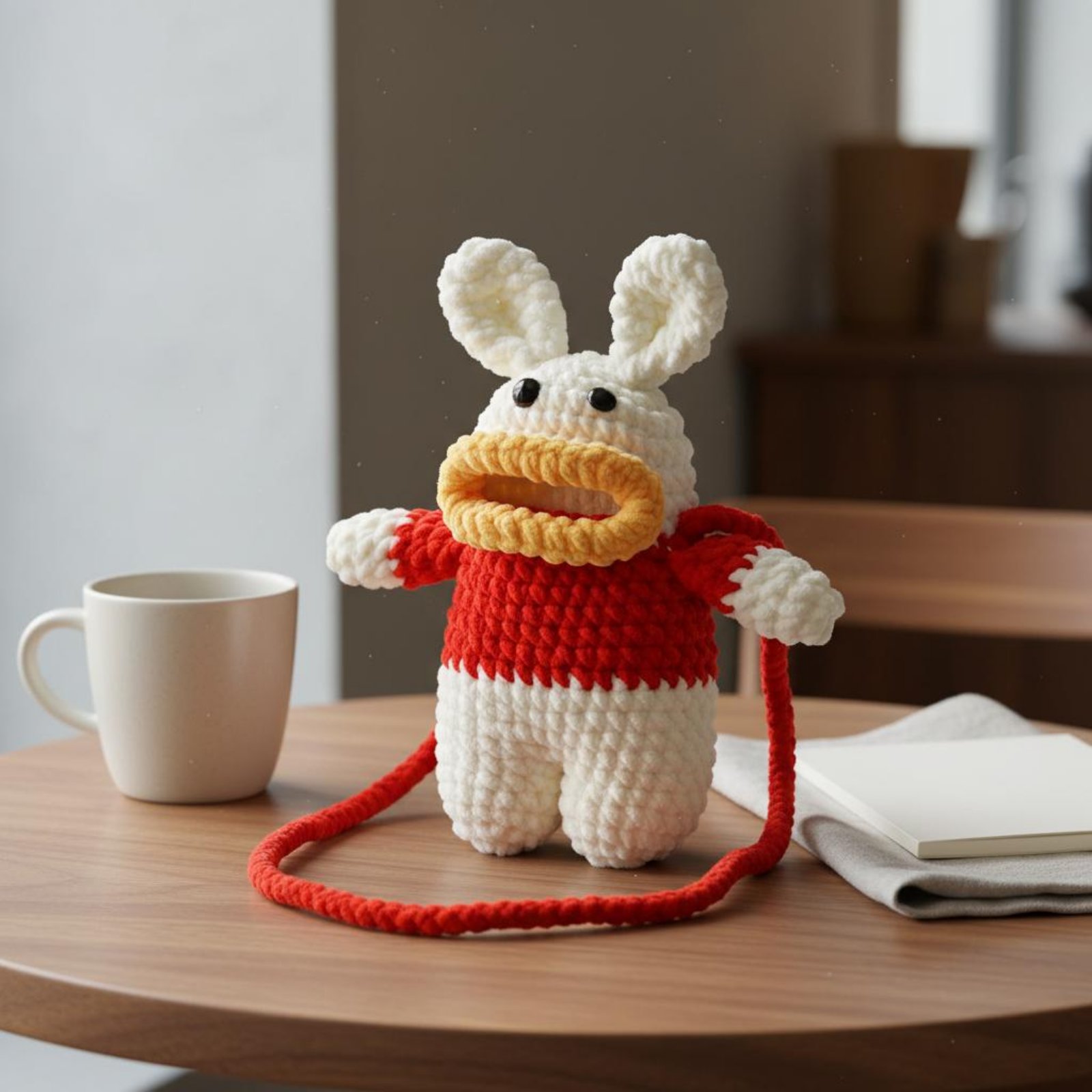 Crochet Frog Phone Bag Crochet - Women Bags Handmade 리뷰 및 가격