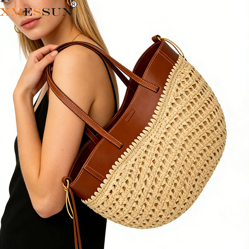 XMESSUN Women New Straw Woven  - Women Bags Jw Pei 리뷰 및 가격