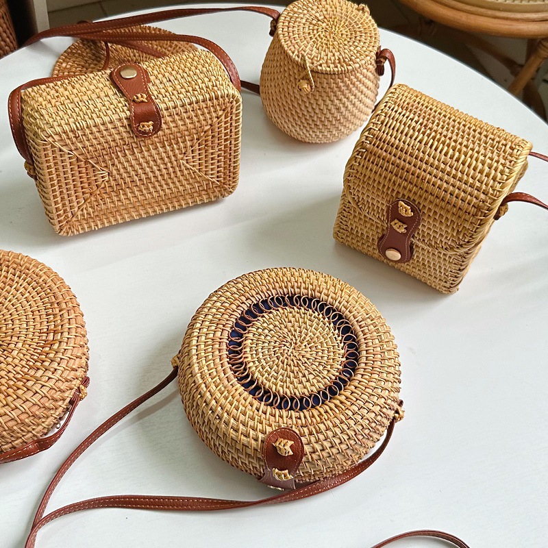 Vietnam Style Rattan Weaving B - Women Bags Vietnam 리뷰 및 가격