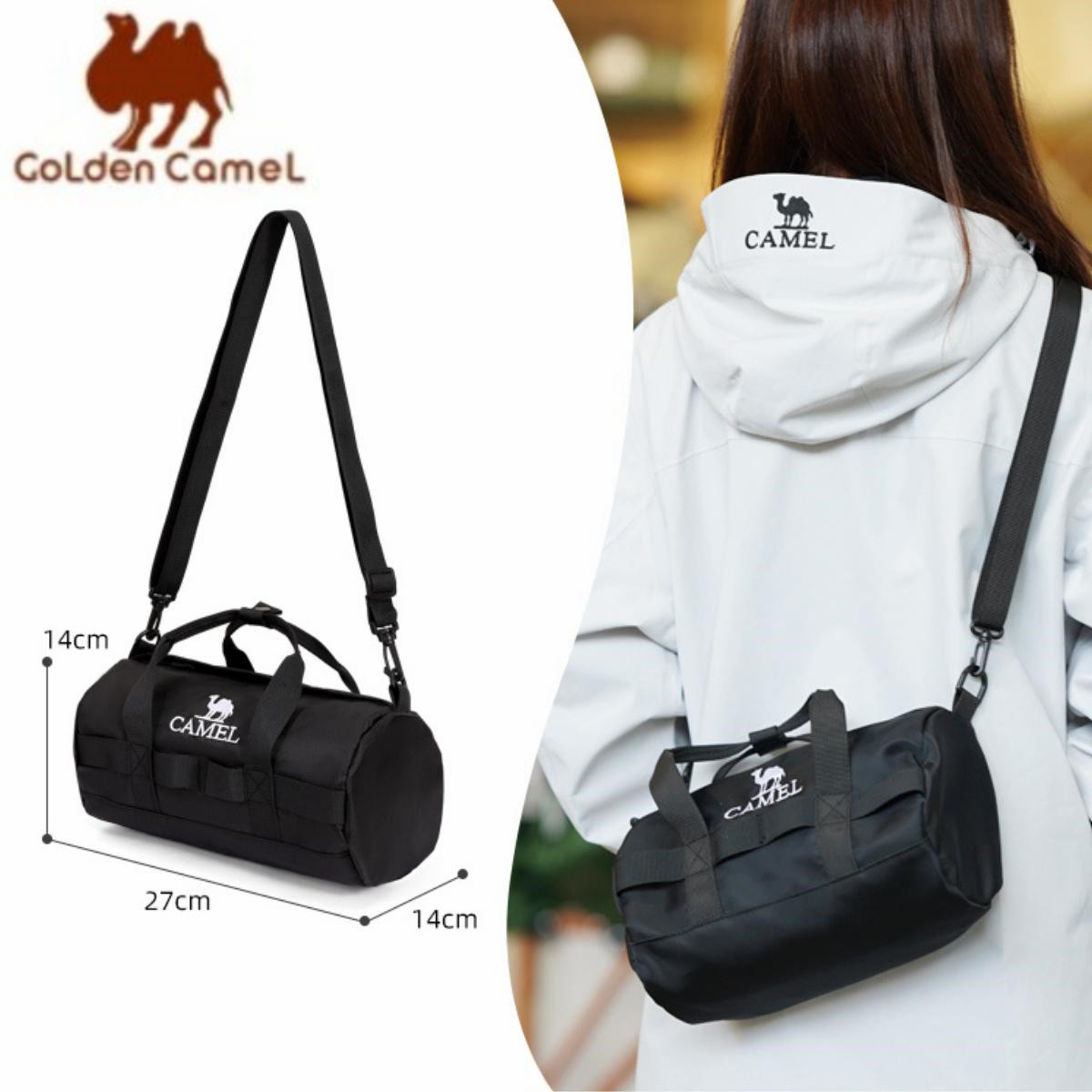GOLDEN CAMEL Sports Bag for Me - Women Bags Golden 리뷰 및 가격
