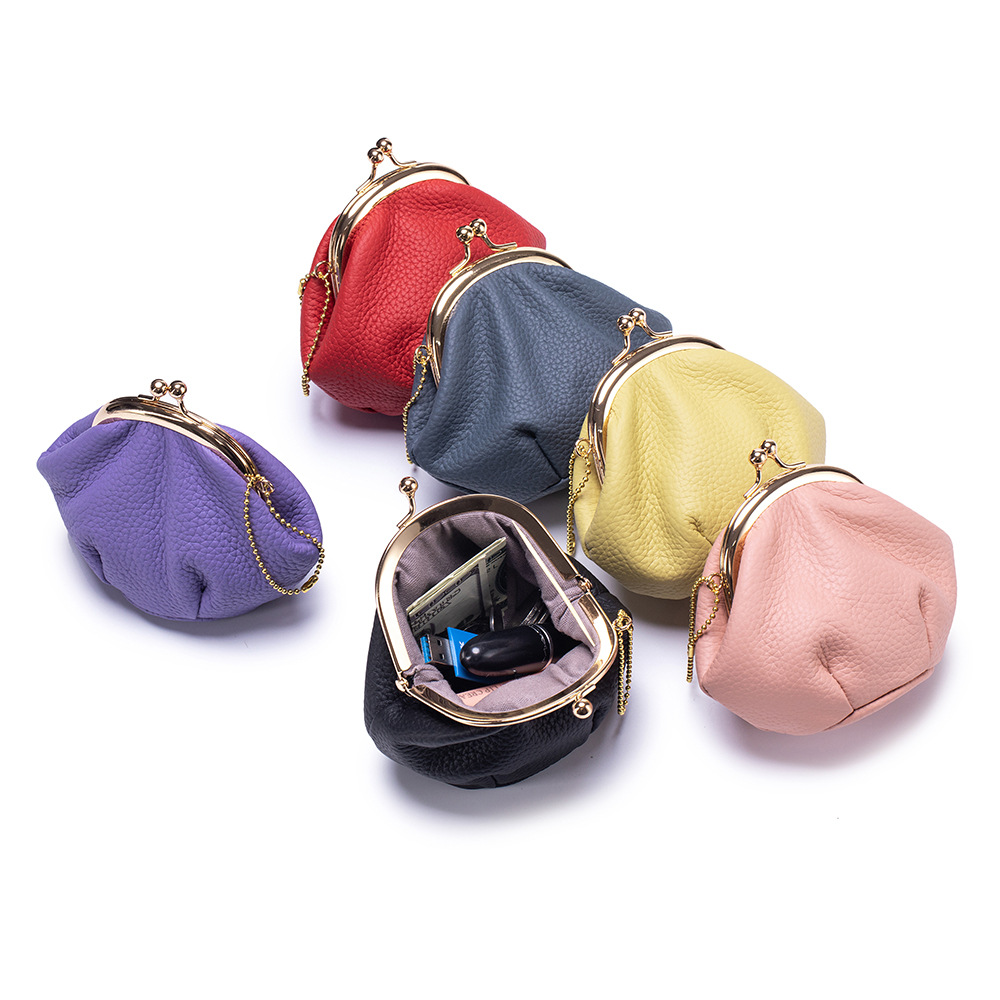 Top Grain Pebbled Leather Kiss - Women Bags Premium Brands 리뷰 및 가격