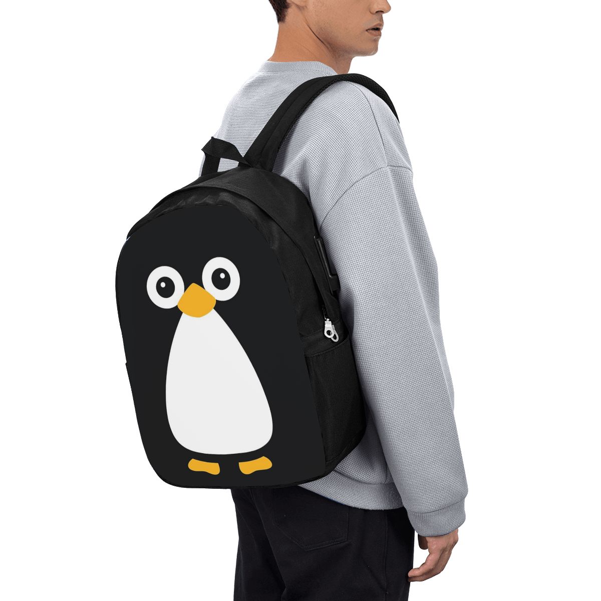 Cute Vector Penguin Backpack T - Women Bags College 리뷰 및 가격