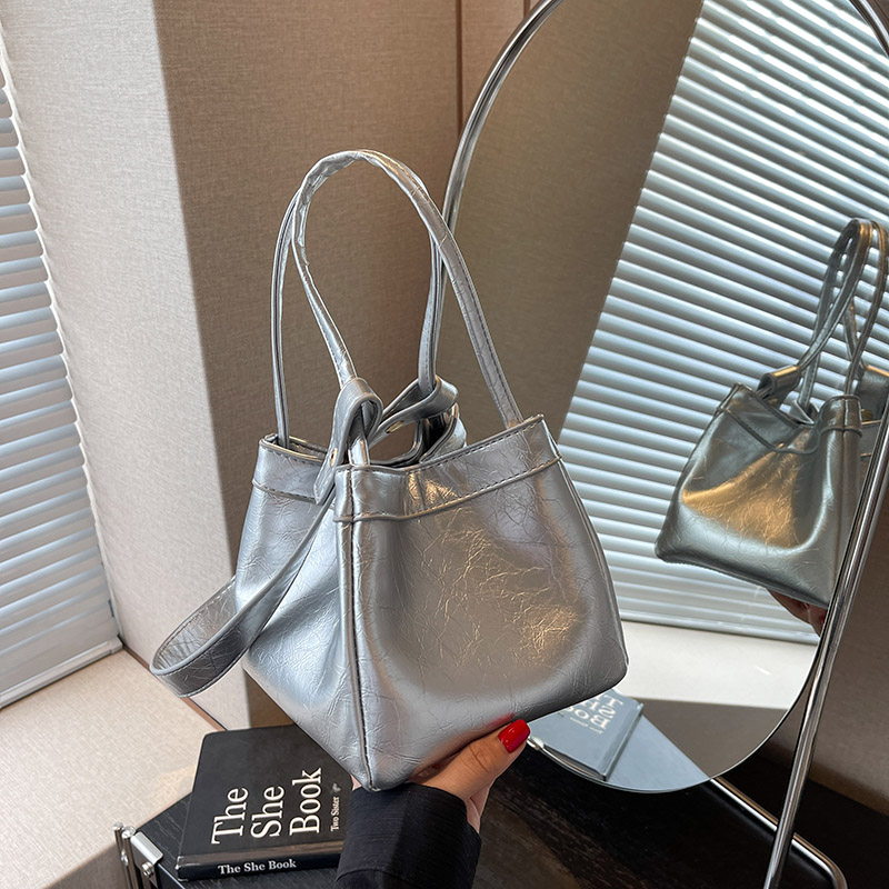 Solid Color Square PU Top-Hand - Women Bags Branded Sale 리뷰 및 가격