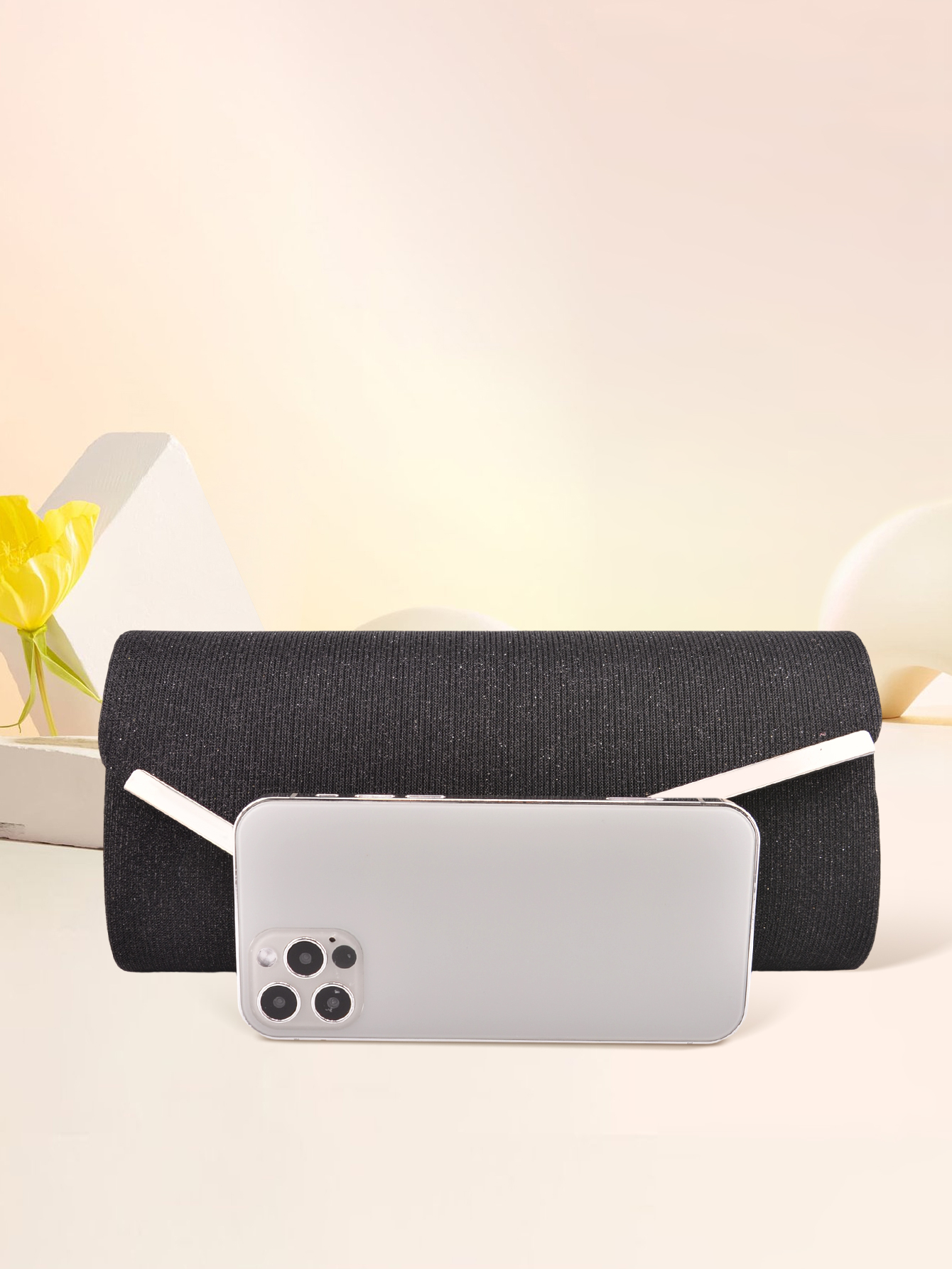 Classic Evening Bag Black Silv - Women Bags Pk 리뷰 및 가격