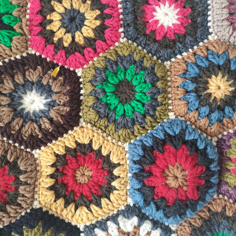Bohemian Granny SquareCrochet  - Women Bags Handmade 리뷰 및 가격